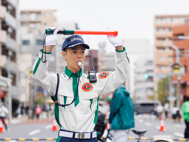 交通整理・車両誘導